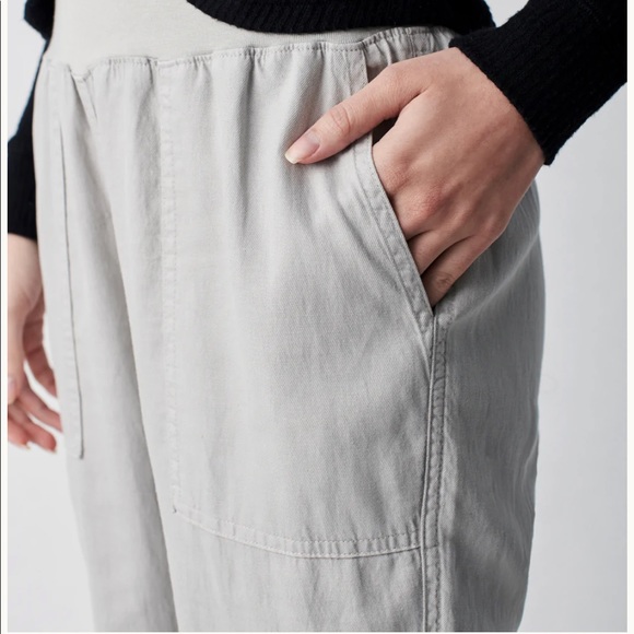 Faherty Arlie Day Pant Stone M - Picture 2 of 11